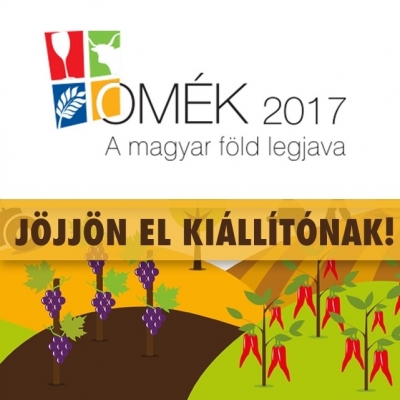 Továbbra is jelentkezhetnek kiállítók az OMÉK-ra!